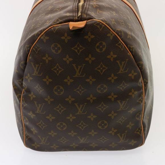LOUIS VUITTON Monogram Keepall 55 Boston Bag M41424 LV Auth 75490 - Picture 3 of 16